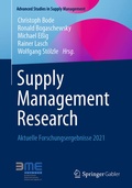 Cover: Supply Management Research - Springer Gabler