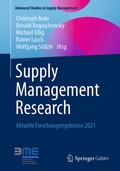 Cover: Supply Management Research - Springer Gabler