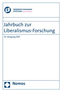 Abbildung von: Jahrbuch zur Liberalismus-Forschung - Nomos