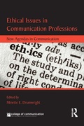 Cover: Ethical Issues in Communication Professions - Routledge