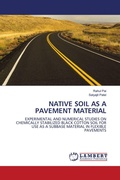 Cover: NATIVE SOIL AS A PAVEMENT MATERIAL - LAP Lambert Academic Publishing