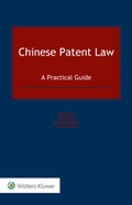 Cover: Chinese Patent Law - Kluwer Law International