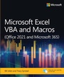 Cover: Microsoft Excel VBA and Macros (Office 2021 and Microsoft 365) - Addison Wesley