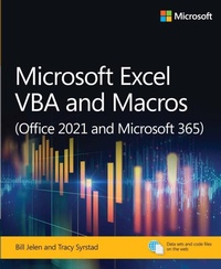 Abbildung von: Microsoft Excel VBA and Macros (Office 2021 and Microsoft 365) - Addison Wesley