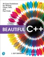 Cover: Beautiful C++: 30 Core Guidelines for Writing Clean, Safe, and Fast Code - Addison Wesley