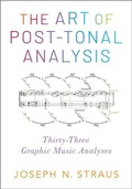 Cover: The Art of Post-Tonal Analysis - Oxford University Press Inc