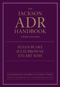 Bild: The Jackson ADR Handbook - OUP eBook