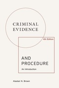 Abbildung von: Criminal Evidence and Procedure: An Introduction - Edinburgh University Press