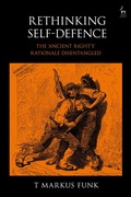 Cover: Rethinking Self-Defence - Hart Publishing