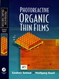 Cover: Photoreactive Organic Thin Films - Academic Press