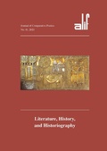 Cover: Alif: Journal of Comparative Poetics, no. 41 - American University in Cairo Press