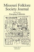 Cover: Missouri Folklore Society Journal (Vols. 40-41) - Naciketas Press