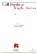 Cover: Studi Pergolesiani- Pergolesi Studies - Peter Lang Verlag