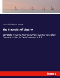Enlarge image Cover: The Tragedies of Vittorio - Hansebooks