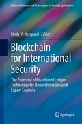 Cover: Blockchain for International Security - Springer
