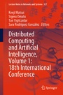 Cover: Distributed Computing and Artificial Intelligence, Volume 1: 18th International Conference - Springer