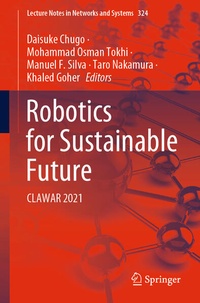 Enlarge image Cover: Robotics for Sustainable Future - Springer