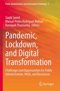 Enlarge image Cover: Pandemic, Lockdown, and Digital Transformation - Springer