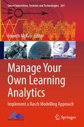 Cover: Manage Your Own Learning Analytics - Springer