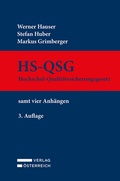 Cover: HS-QSG Hochschul-Qualit&auml;tssicherungsgesetz - Verlag &Ouml;sterreich