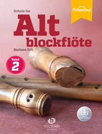 Abbildung von: Schule für Altblockflöte 2 (mit Audio-Download) - Editionen Halbig