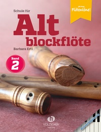 Abbildung von: Schule für Altblockflöte 2 - Klavierbegleitung - Editionen Halbig