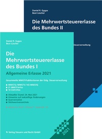 Abbildung von: Set MWST I + MWST II 2021 - Verlag Steuern und Recht