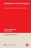 Cover: Arbitration and Corruption - Kluwer Law International