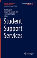 Cover: Student Support Services - Springer
