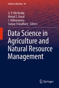 Cover: Data Science in Agriculture and Natural Resource Management - Springer