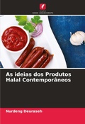 Cover: As ideias dos Produtos Halal Contemporaneos - International Book Market Service Ltd