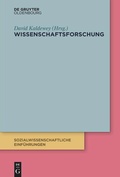 Cover: Wissenschaftsforschung - De Gruyter Oldenbourg