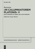 Cover: In Calumniatorem Platonis V - De Gruyter
