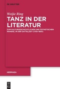 Cover: Tanz in der Literatur - De Gruyter