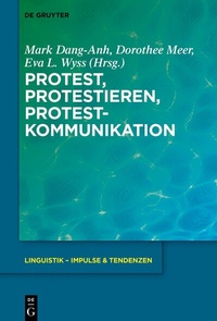 Abbildung von: Protest, Protestieren, Protestkommunikation - De Gruyter