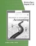 Cover: Working Papers, Chapters 15-28 for Warren/Jones/Tayler's Financial & Managerial Accounting - South-Western College Publishing