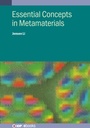 Cover: Essential Concepts In Metamaterials - Institute of Physics Publishing