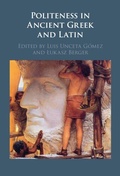 Cover: Politeness in Ancient Greek and Latin - Cambridge University Press