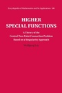 Cover: Higher Special Functions - Cambridge University Press