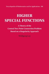 Abbildung von: Higher Special Functions - Cambridge University Press