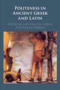Cover: Politeness in Ancient Greek and Latin - Cambridge University Press