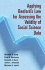 Cover: Applying Benford's Law for Assessing the Validity of Social Science Data - Cambridge University Press