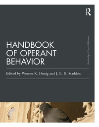 Enlarge image Cover: Handbook of Operant Behavior - Routledge