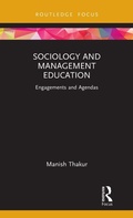Cover: Sociology and Management Education - Routledge