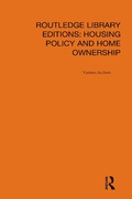 Cover: Routledge Library Editions: Housing Policy & Home Ownership - Routledge