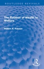 Cover: The Relation of Wealth to Welfare - Routledge