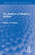Cover: The Relation of Wealth to Welfare - Routledge