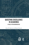 Cover: Questing Excellence in Academia - Routledge