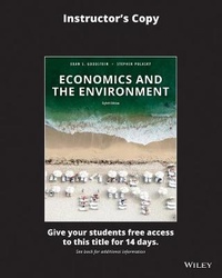 Enlarge image Cover: Economics and the Environment - Wiley