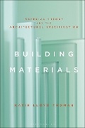 Cover: Building Materials - Bloomsbury Visual Arts
